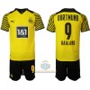 Maglia ufficiale BVB Borussia Dortmund Erling Haaland 9 Casa 2021-22 per Bambino